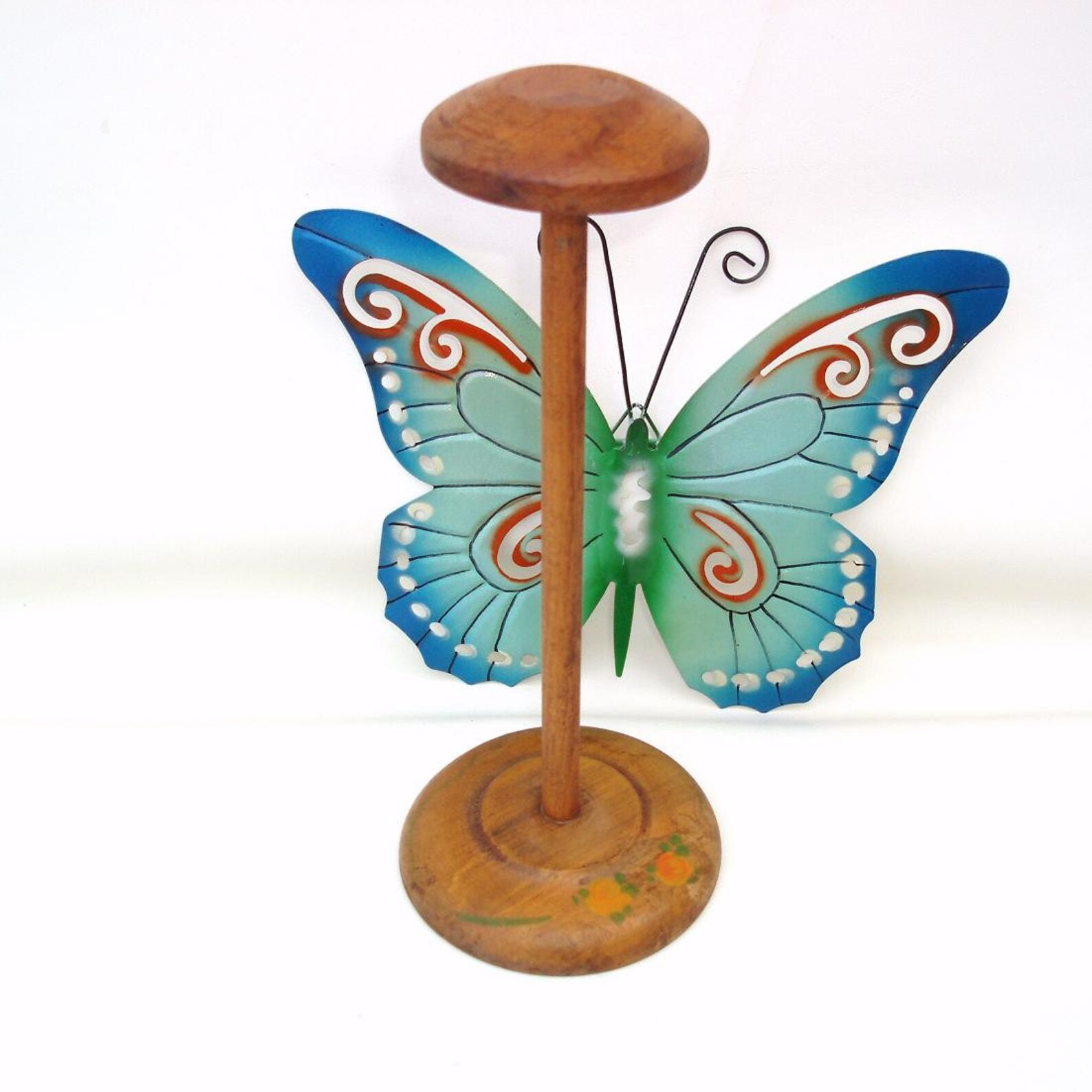 Vintage Wooden Hat Stand Small Hat Rack Wood Millinery Display Etsy