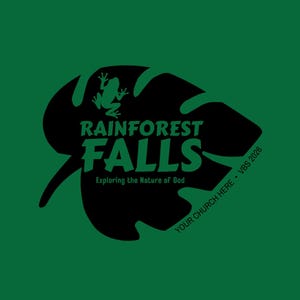 Rainforest Falls VBS 2026 GRAPHIC for t-shirt - Frog image 2