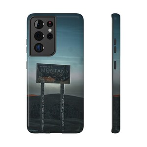 Phone Cases, Montana Landscape Impact-Resistant Cases for Nature Lovers, Protective Cellphone Cover, Outdoor Adventure Accessory, Mountain