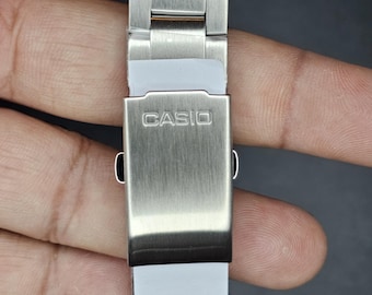Genuine Casio Stainless Steel Watch Band 18mm | Replacement Bracelet for AE1200, AE1300 & WS1600 | Casio Royale Strap Upgrade