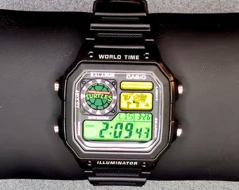 TMNT Casio Royale Mod: Custom Teenage Mutant Ninja Turtles Watch