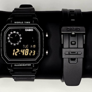 Custom Casio AE1200 Hydro Blackout Digital Watch “Essentials” (Royale)