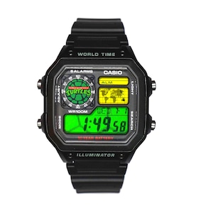 TMNT Casio Royale Mod: Custom Teenage Mutant Ninja Turtles Watch