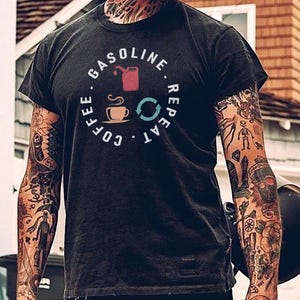 Camiseta de moto, camiseta de motociclista, camiseta de moto vintage, regalo para amantes de las motos, camiseta genial para moteros