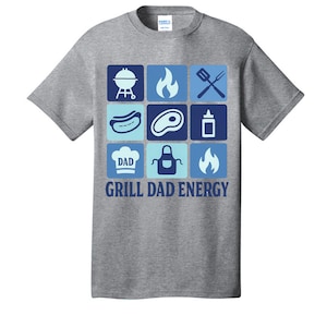 Grill Dad Energy Graphic Tee