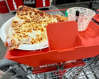 Costco Cart Tray – 3D Printed Food, Drink & Phone Holder for Costco Shopping