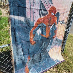Spiderman Tapestry Blanket image 2