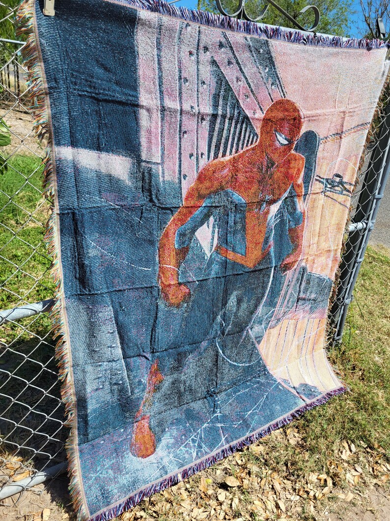 Spiderman Tapestry Blanket image 2