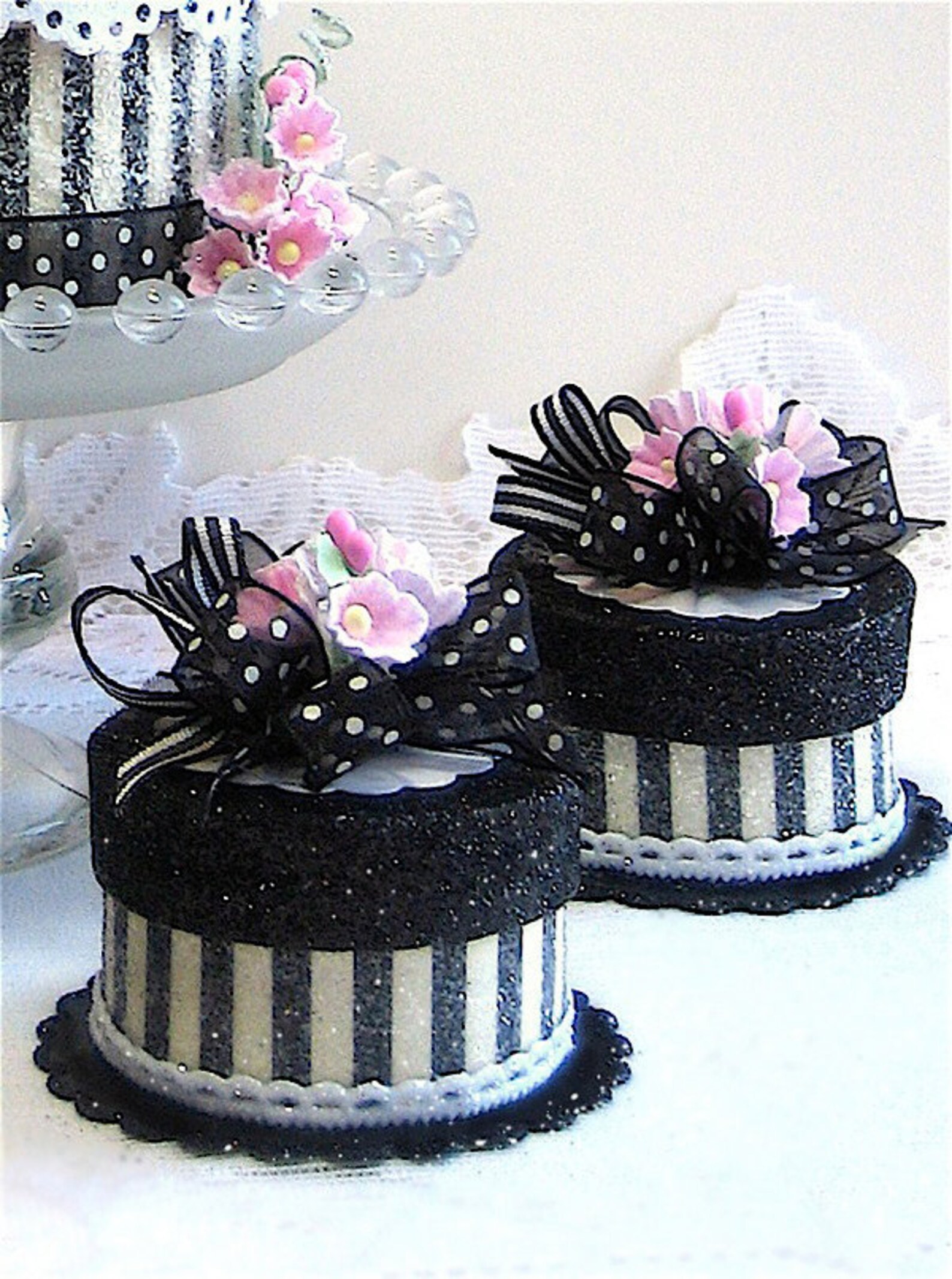 Stylish Party Favor Gift Box Set of 2 Etsy