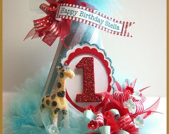 Vintage Carnival 1st Birthday Hat