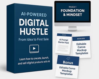 TL5 Digitales Wachstumssystem - Online-Businesskurs, KI-Tools, Produktentstehung & Marketing für Unternehmer.