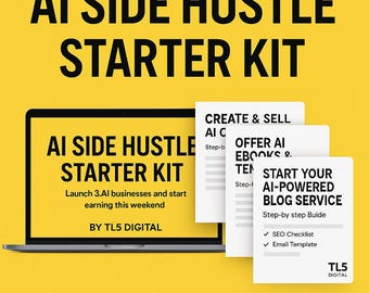 AIサイドハッスルスターターキット - 今週末に3つのAIビジネスを立ち上げよう