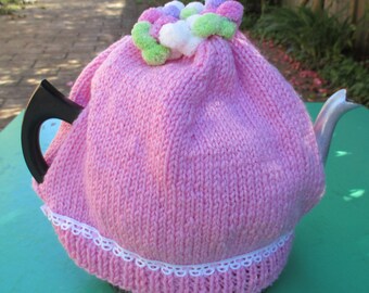 Tea Cosy - Hand Knitted - Tea Cozy - Tea Cozies - Tea Cosies - Teapot Cozy