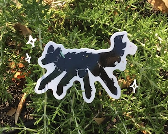 Vinyl Wolf Sticker