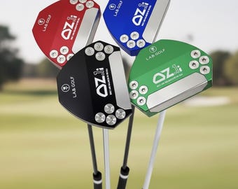 L.A.B golf OZ1 i Counterbalanced Putter|Perfect Roll Stability & Zero TorqueCustom Golf Putter Consistent Putting |Black/Blue /Green |32–35"