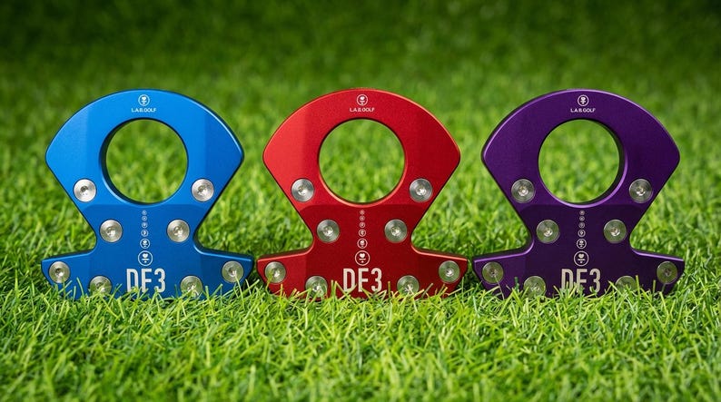 L.A.B golf DF3 coloured golf club putter head, cheap LAB GOLF putter