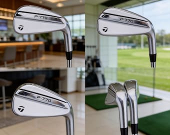 TLM P770 Style Forged Golf Irons Set –Premium Steel Shaft Irons |Players Distance Golf Clubs |Golf Irons Set or Heads Only Option|Golf clubs