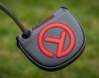 Custom Scott Mallet Putter Covers – Tour Inspired Headcover for Phantom & Select Models | Premium mens Golf Gift