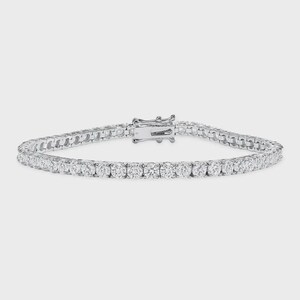 14K Solid Gold Diamond Tennis Bracelet, Gold Tennis bracelet, Diamond Bracelet, Gold Diamond Tennis Bracelet, Women Bracelet Jewelry