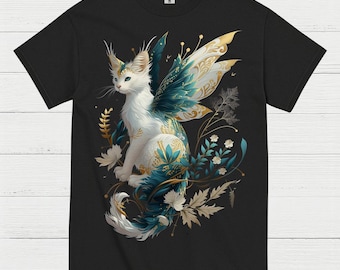 Fairy Cat Fantasy Art TShirt