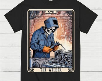 The Welder Tarot Card T Shirt