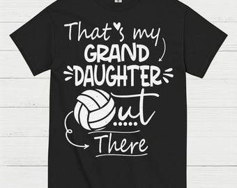 Proud Grandparent Volleyball T Shirt