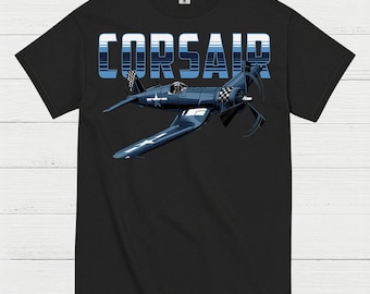 Corsair WWII Fighter Plane T Shirt