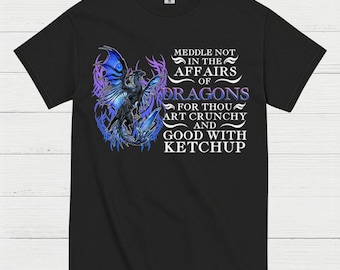 Good With Ketchup Dragon T Shirt