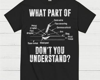 What Part Of Welding Diagram T Shirt