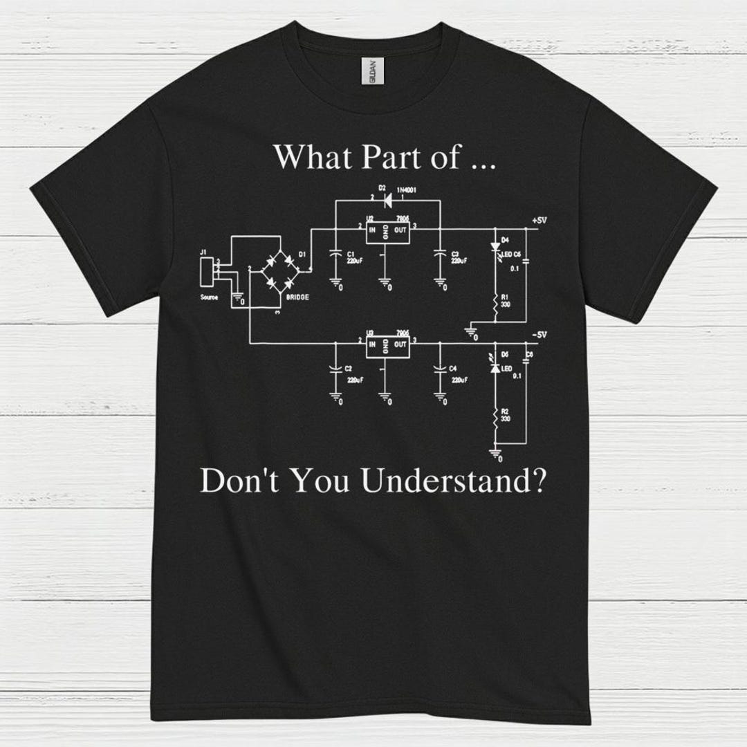Circuit Logic Humor Engineering T Shirt - Etsy
