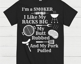 Smoker Racks Big Pork Pulled T Shirt