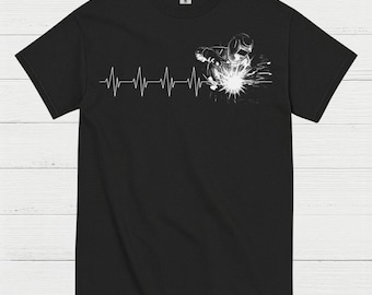 Heartbeat Welding Line T Shirt
