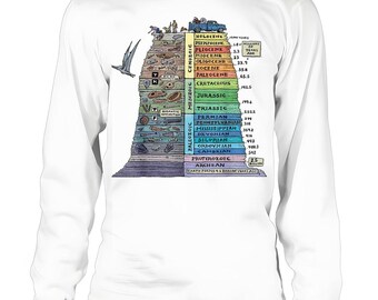 Geologic Time Scale Science Long Sleeve Shirt