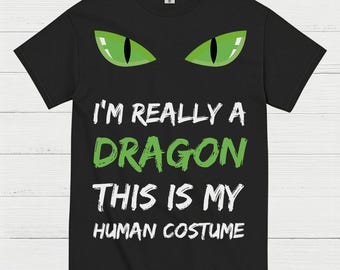 Human Costume Dragon T Shirt