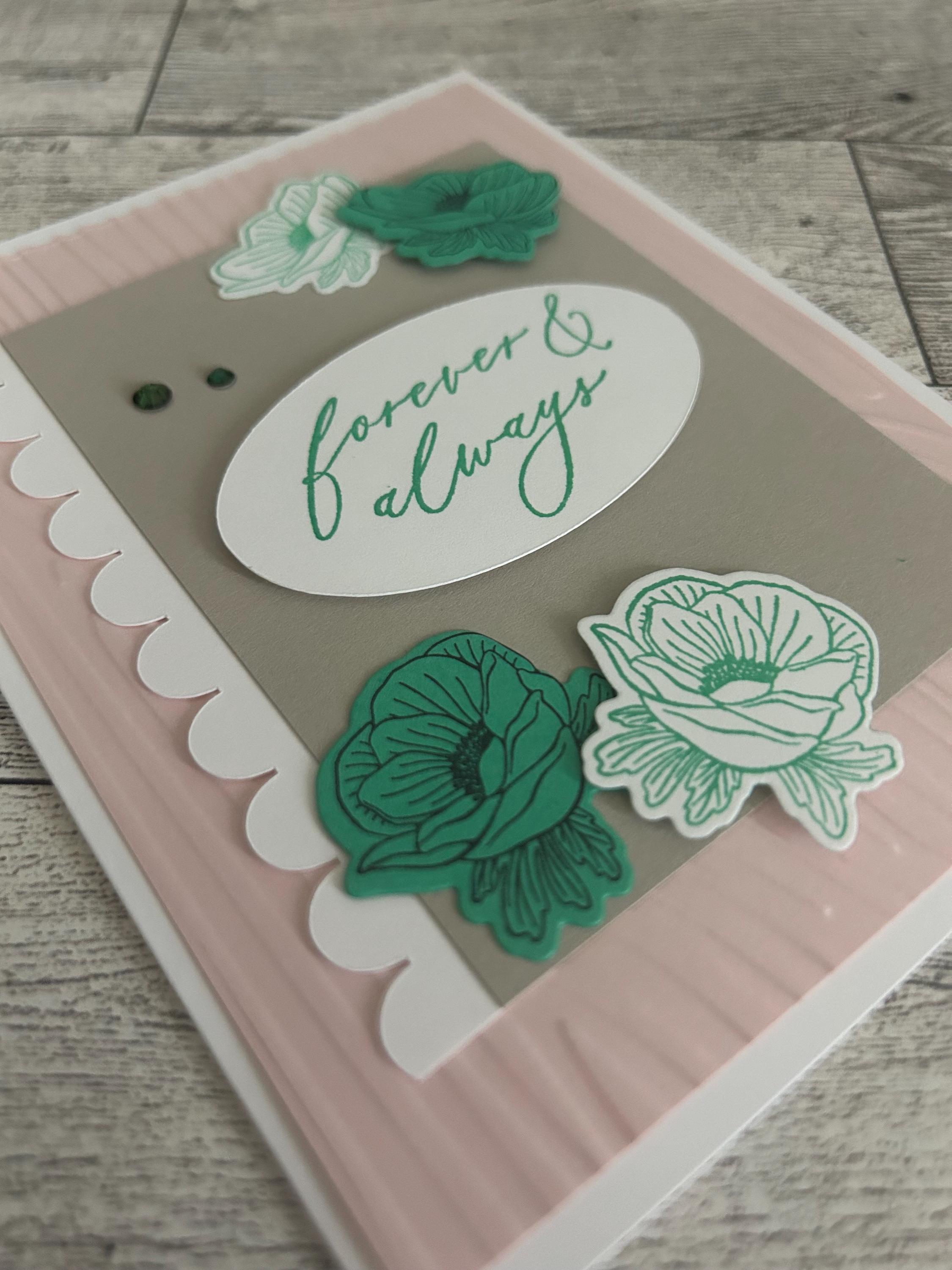 Any Occasion Card Set of 4 Stampin' Up! Lifetime of Love Wedding Cards ...