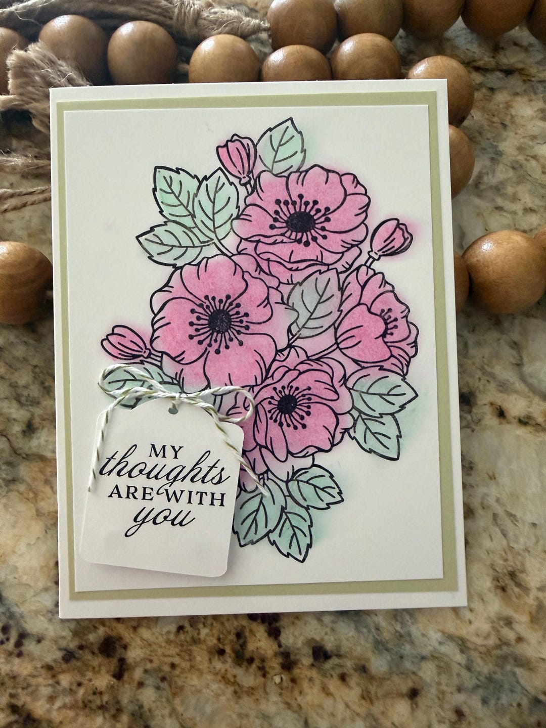Any Occasion Card Set of 4 Stampin' Up! Enduring Beauty Flowers My ...