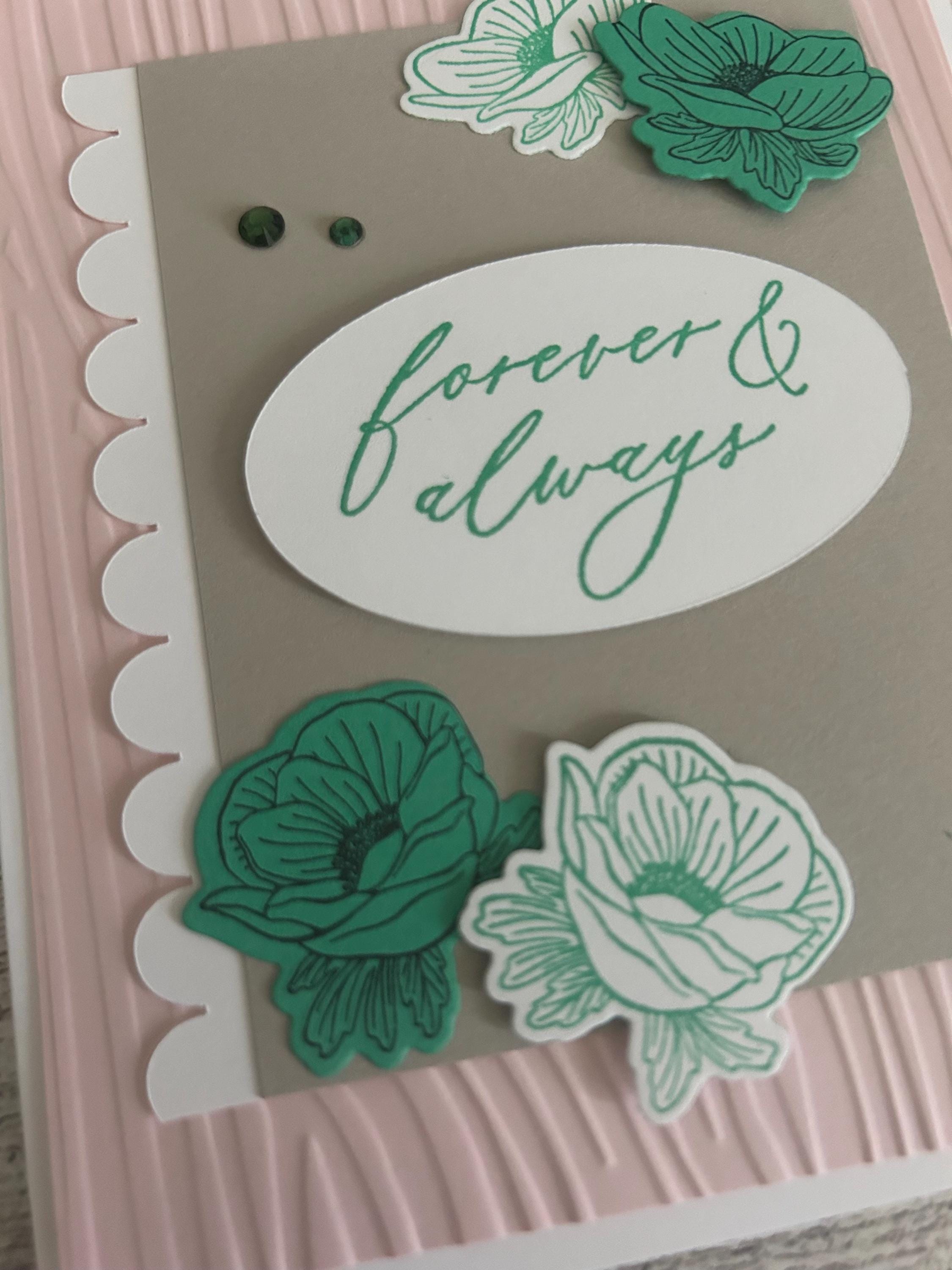 Any Occasion Card Set of 4 Stampin' Up! Lifetime of Love Wedding Cards ...