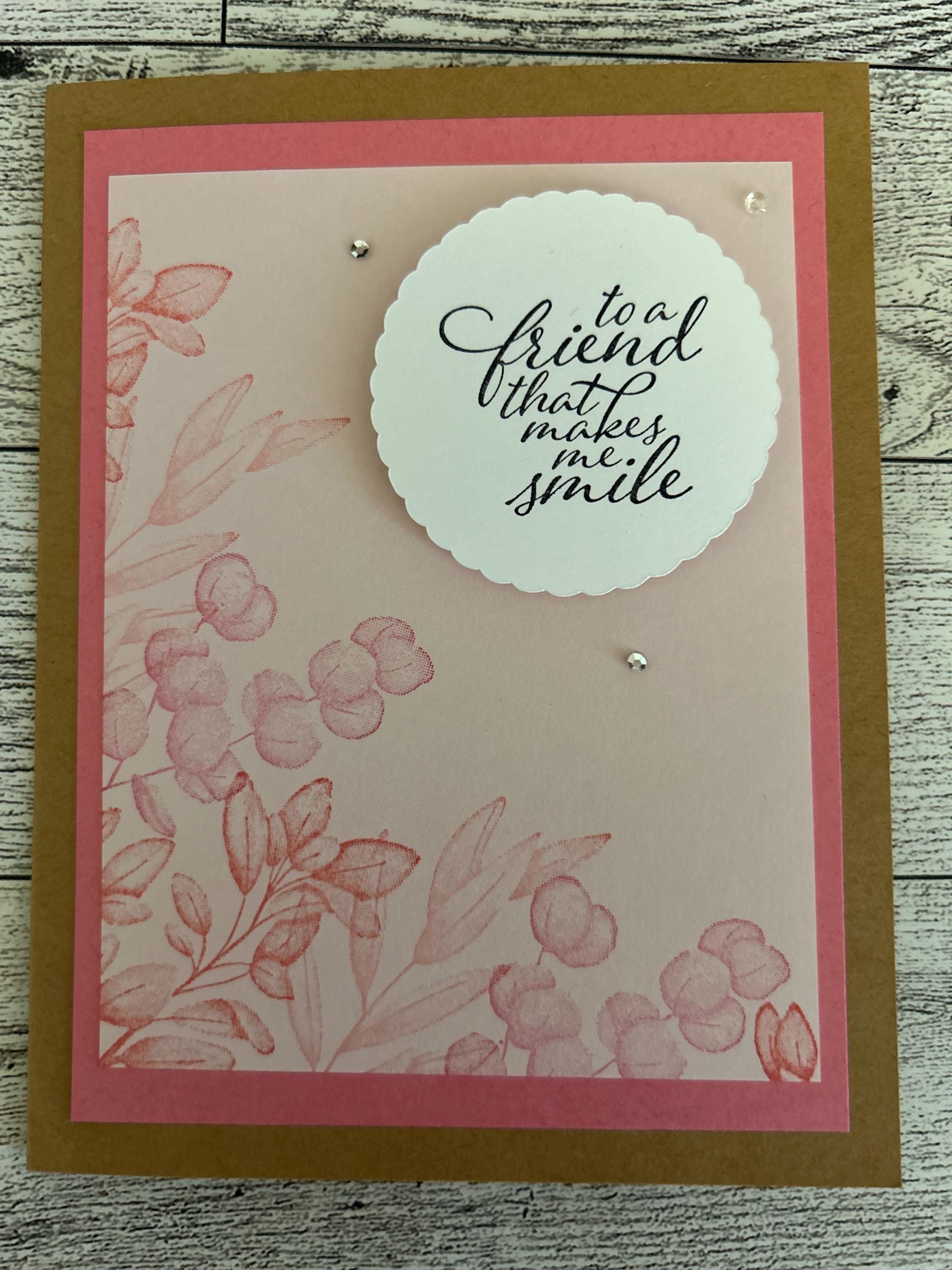 Any Occasion Cards Set of 4 Stampin' Up! Friendship Handmade Cards ...