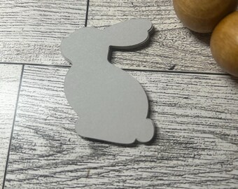 Designer Paper Bunnies / Rabbits Die Cuts - 54 Piece Set (3 of