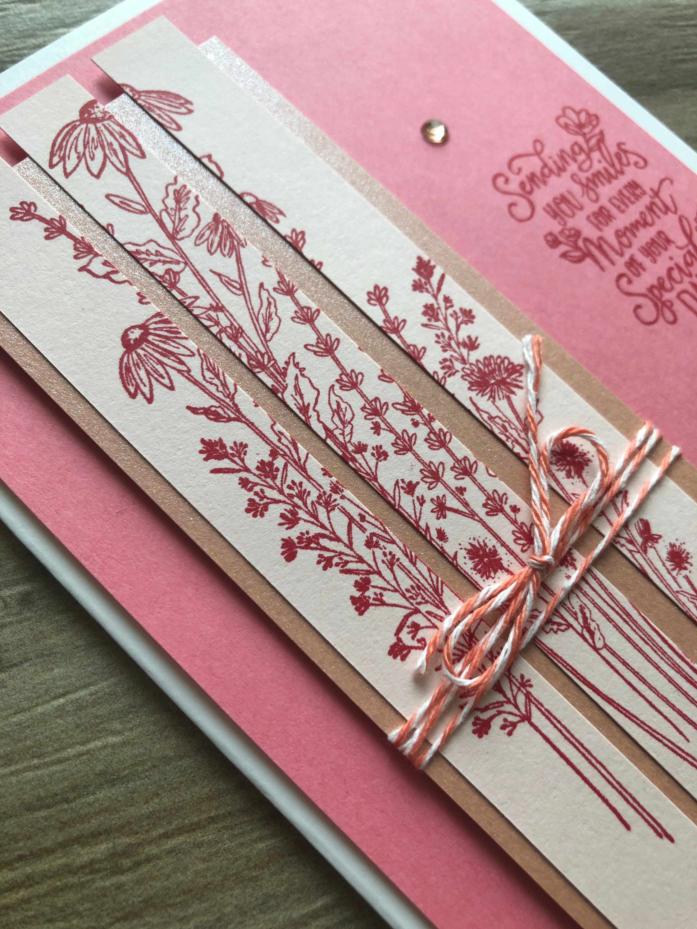 Any Occasion Cards, Set of 4, Stampin' Up! Dragonfly Garden Poppy ...