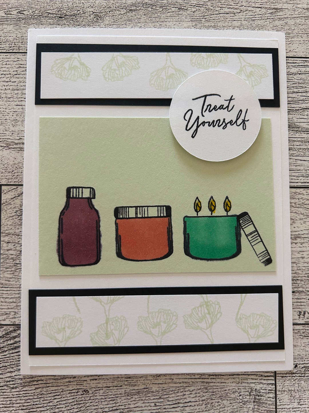 Any Occasion Card Set of 4 Stampin' Up! Treat Yourself Candle Scented ...
