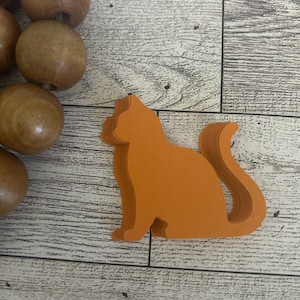 Cats, Cat Die Cuts, Cutouts, Set of 30, Scrapbook, Card Making, Embellishments, Choose Color, Choose Size