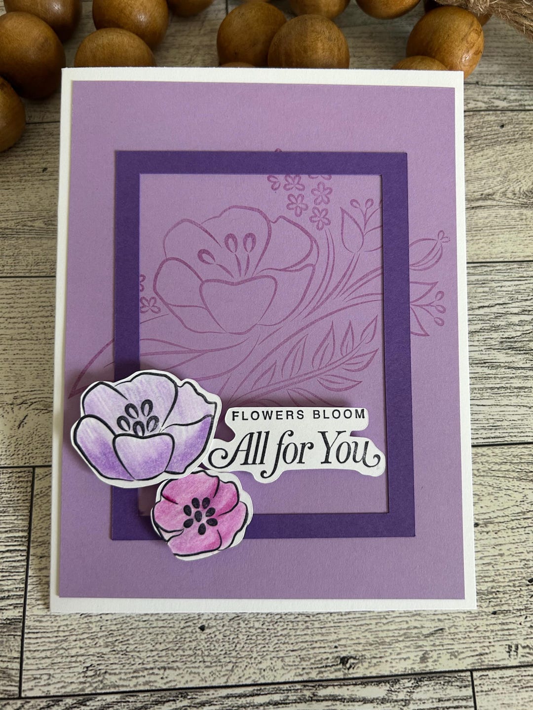 Any Occasion Cards, Set of 4 Completed Cards, Stampin' Up! All That You ...