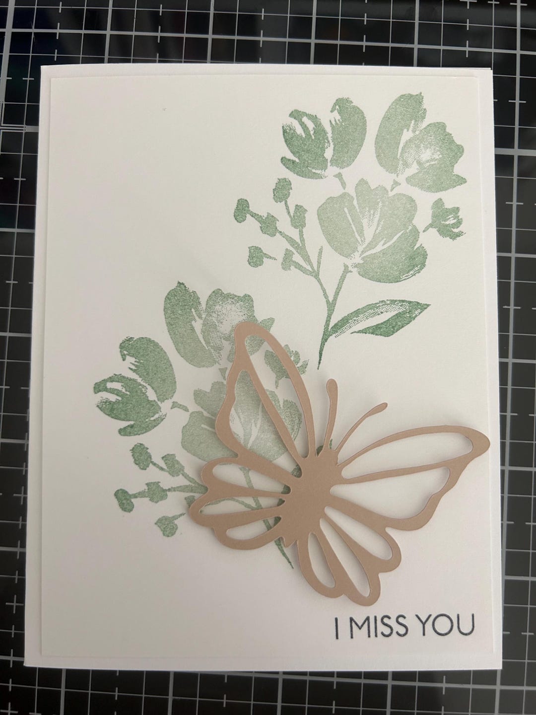 Any Occasion Card Set of 4 Stampin' Up! Moody Mauve Butterflies Sending ...