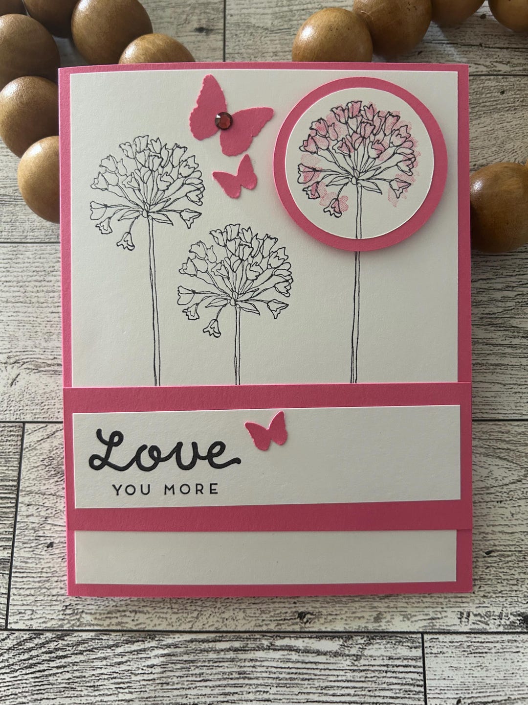 Any Occasion Cards Set of 4 Stampin' Up! Simply Soft Polished Pink ...
