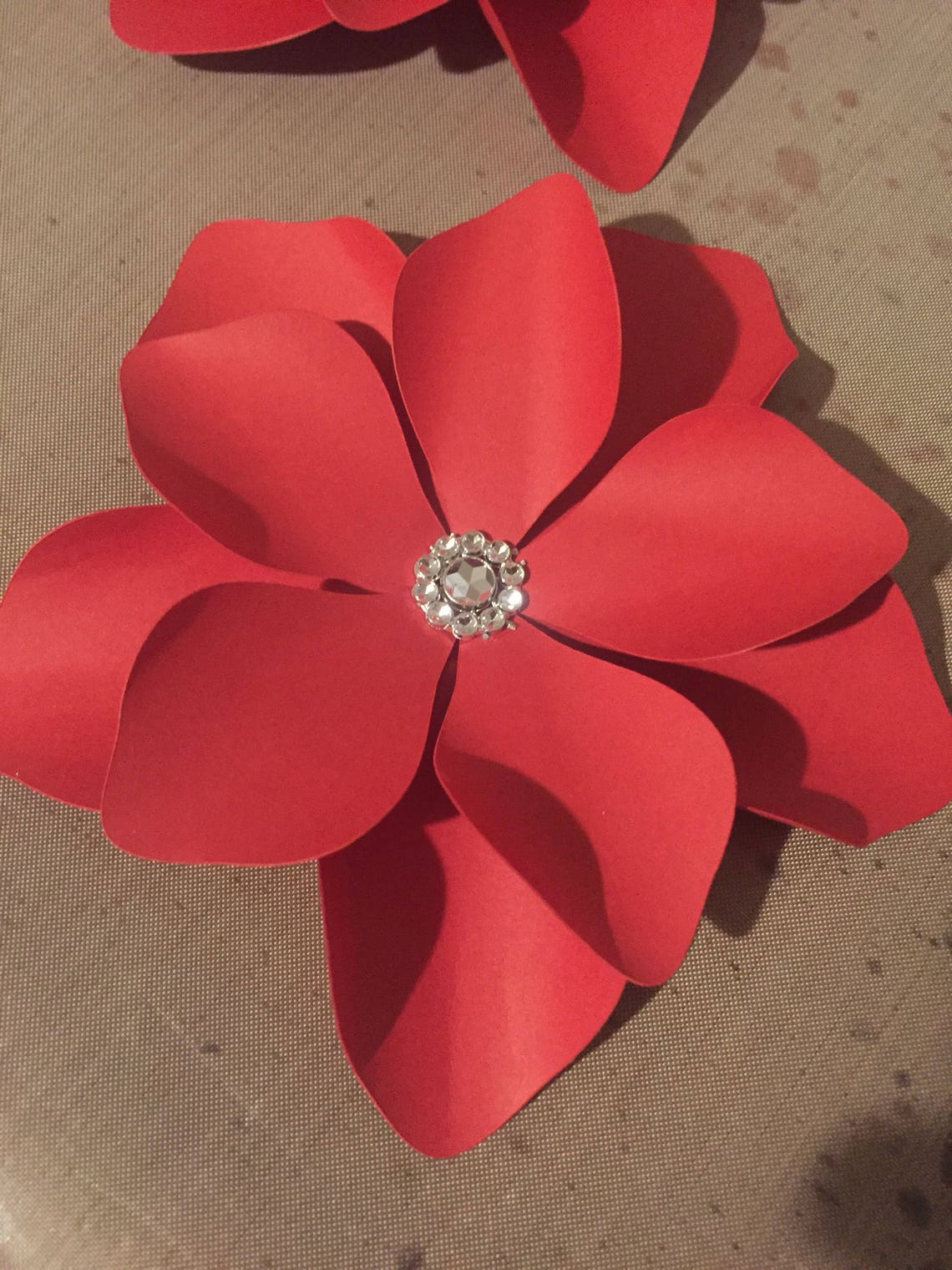 Mini Paper Flowers DIY Mini Paper Flowers Set of 12 You Etsy