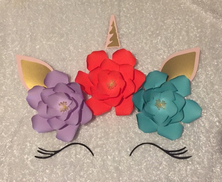 DIY Paper Flower Template 2, Paper Flower Backdrop, Hard Copy, Paper Flower  Petals 