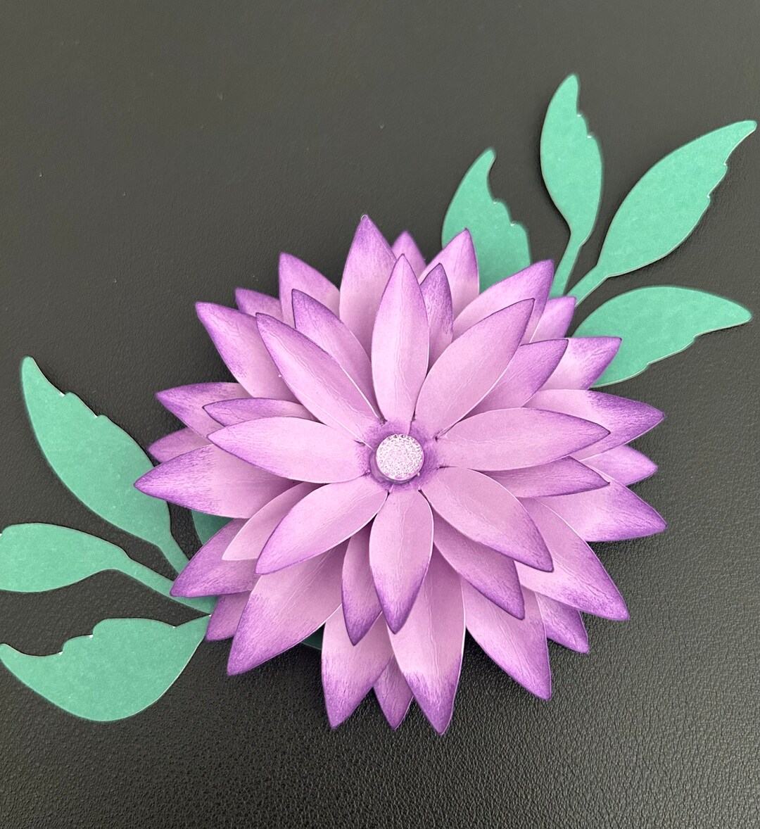 Flower File Design PNG Paper Flower Template DIY PNG Download Paper Flower for Cricut ...