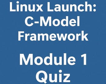 "Linux-Launch - C-Model Rahmenwerk: Modul ""1 Quiz""