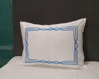 Stickerei Kissenbezug: 400 Faden Fadenzahl Baumwollsatin